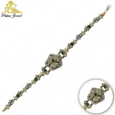 Gümüş Otantik Taşlı Biezik /Bileklik